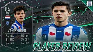 84 MILESTONE VAN BERGEN PLAYER REVIEW EREDIVISIE SQUAD FOUNDATION VAN BERGEN FIFA 21 ULTIMATE TEAM