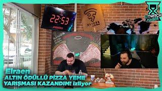 Elraenn - "ALTIN ÖDÜLLÜ PİZZA YEME YARIŞMASI KAZANDIM!" İzliyor (Tuna Tavus)