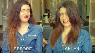 How to Create Short Functional Layers in Long Hair (Beachy waves or straight) - By Adam Ciaccia