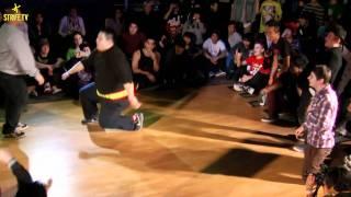 Epic Dance Battle of the Big Men | ROGER vs CRUMBLES | strife.tv | BRING THE RUCKUS