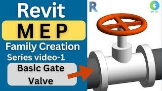 Revit Tutorials: Mastering Revit MEP Family Creation : Creating Basic Gate Valve