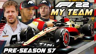 NEW TEAM ENTERS F1! HUGE REGS CHANGE! HAMILTON RETURNS! - F1 22 MY TEAM CAREER: S7 Pre-Season