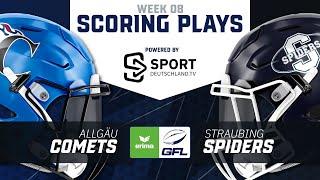 Allgäu Comets vs. Straubing Spiders | Highlights - ERIMA GFL, 8. Spieltag | SDTV Football