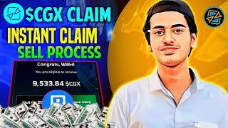 CGX Claim Process - instant Ggx token Airdrop Claim - COMMUNITY GAMING (CGX) CLAIM Bitget Listed 