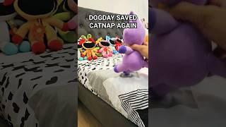 DogDay Saved CatNap Again  #plushies #plushtoys #plush #catnap #poppyplaytimechapter3