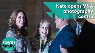 Kate, The Duchess of Cambridge opens V&A photography centre