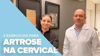 3 exercícios para ARTROSE NA CERVICAL