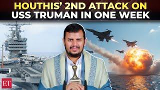 Angry Houthis avenge US & Israeli strikes on Yemen; target USS Truman & Tel Aviv in fresh attack