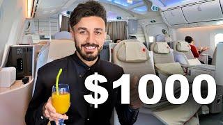 BUSINESS CLASS SEAT ON ROYAL JORDANIAN AIRLINES  ($1000)