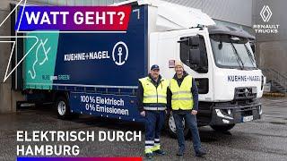 E-Trucks in der Logistikbranche? Testfahrt bei Kühne+Nagel | WATTGEHT? #3 | Renault Trucks