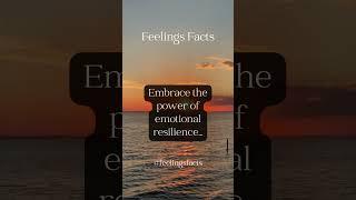 Emotional Resilience: Navigating Storms, Finding Strength! #shorts #psychologyfacts #subscribe