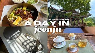 a day in jeonju: best bibimbap & tea house + exploring the hanok village | alone vlog | myn_life_
