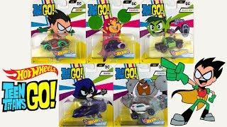 Unboxing Hot Wheels Teen Titans Go Character Car Series!