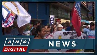 Manibela, Piston again hold transport strike to protest PUV modernization program | ANC