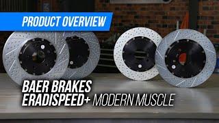 Baer Brakes Eradispeed+ Rotors for Modern Muscle Cars