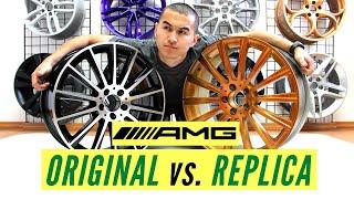 How to spot Genuine Mercedes-AMG rims from FAKE ones like a PRO? Original vs. Replica AMG