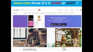 SCAM ALERT ! Joom Reviews ! Joom.Com Know if is it SCAM or LEGIT ?