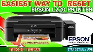 How To Reset Epson L220 Printer