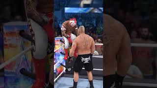 Brock Lesnar vs Rey Mysterio Epic Showdown #BrockLesnar #ReyMysterio #WWE#Shorts #WrestlingShorts