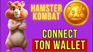 Connect TON WALLET!! - Hamster Kombat Cashout Task || Connect Telegram Crypto Wallet