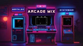 Arcade Mix // Classic Synthwave Retro Nights ️ Retrowave/Chillwave  Synthwave Background