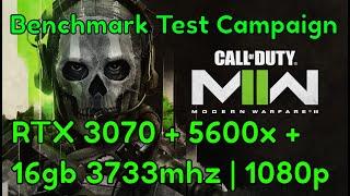Call of Duty Modern Warfare II Бенчмарк Кампании - RTX 3070 + 5600x + 16gb 3733 | Геймплей Кампании