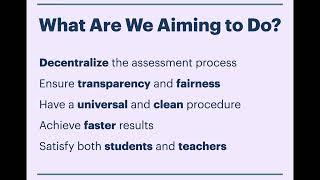 [Preview] A Blockchain Approach to Academic Assessment
