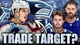 PATRIK ALLVIN'S COLUMBUS BLUE JACKETS TRADE TARGET REVEALED? + QUINN HUGHES & FILIP HRONEK NEWS