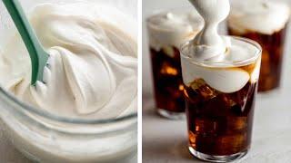 Cream Cheese Coffee Foam