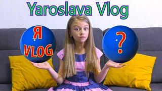 My new channel. Yaroslava Vlog!