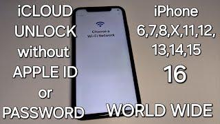 iCloud Unlock iPhone 6,7,8,X,11,12,13,14,15,16 without Apple ID or Password World Wide