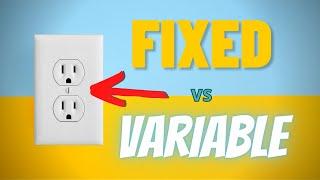 Should You Choose a Fixed or a Variable Rate Electricity Plan?