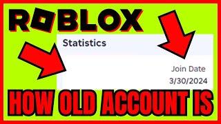 How To CHECK HOW OLD Your Roblox Account Is (FULL GUIDE)