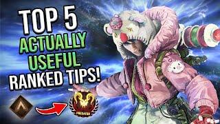 Top 5 ACTUALLY USEFUL Ranked Tips for Apex Legends Season 23! (Guide)