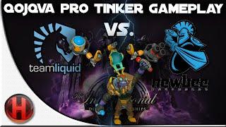 Dota 2 - #TI4 qojqva Pro Tinker Gameplay vs Newbee