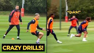 Van Nistelrooy pushing Antony, Zirkzee, Sancho, Rashford in final training ahead Man City