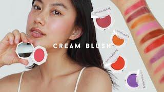 NEW Fenty Beauty Cheeks Out Freestyle Cream Blush | Swatches + Demo