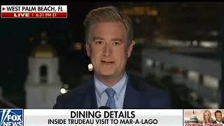 Peter Doocy, new details about that Trump Trudeau dinner from two people who were at the table  We a