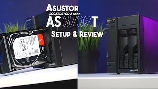 ASUSTOR Lockerstor 2 Gen2 AS6702T (2 bay + 4 ssd slot) Setup & Review