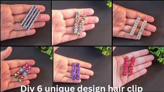 How to Make Hair Clips Using Pearls| Hair Accessories Making at Home| DIY Fashion Pearl Hair Clips