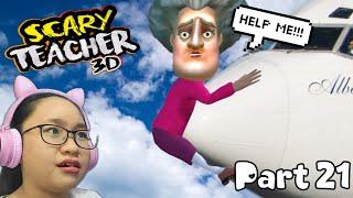 Scary Teacher 3D New Levels 2021 - Part 21 - Flight Club April Fool Prank Easter Update!!!