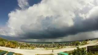 Clouds Timelapse. Naifaru, Maldives