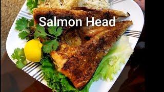 Broiled Salmon Head