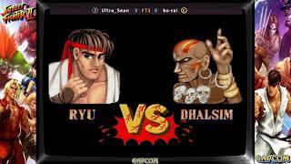 Street Fighter II World Warrior - FT3 EUA X Japão - Ultra Sean Vs Ko rai