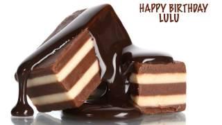 Lulu  Chocolate - Happy Birthday