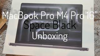 Apple MacBook Pro M4 Pro 16” Unboxing - 4K