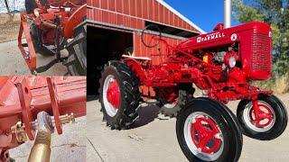 Farmall Super A - 3 Point Conversion, Close-Up View