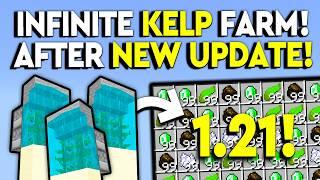 BEST 1.21 INFINITE KELP FARM Minecraft Bedrock MCPE/Xbox/PS4/Nintendo Switch/Windows 10