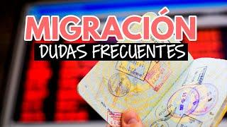 Dudas sobre migración al viajar