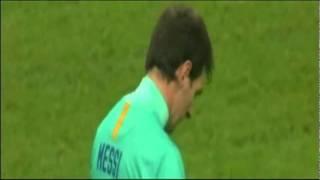 Messi funny penalty: yellow carded!!